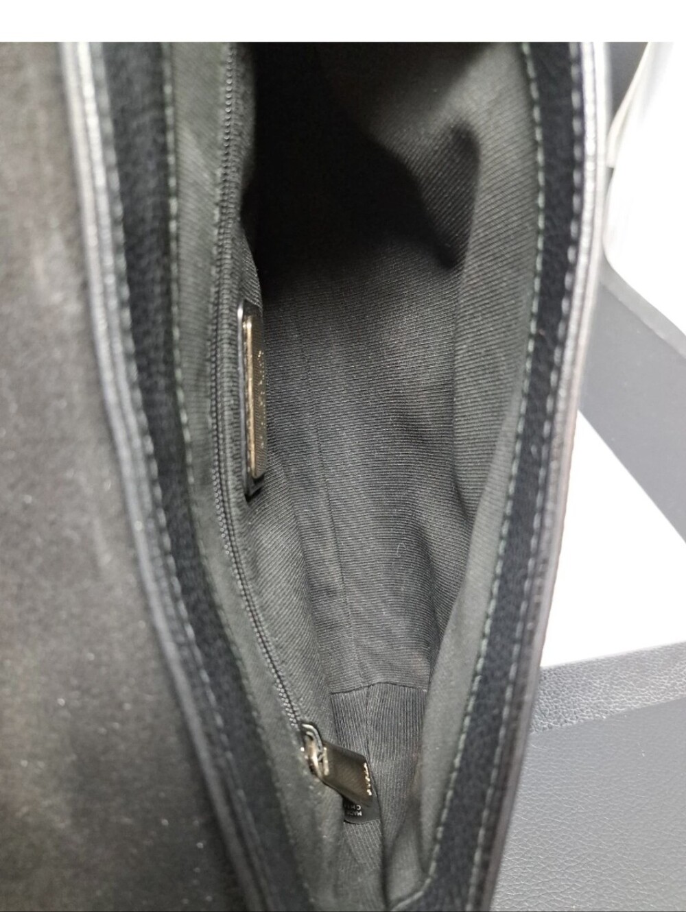 Furla Joanne Pebbled Leather  Bag - Black - Picture 6 of 10